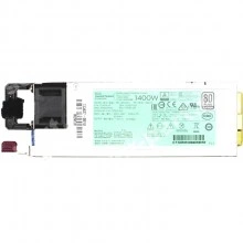 Резервный Блок Питания HP 1400Wt (Delta) Flex Slot Platinum Plus для серверов DL360 Gen9 DL380 Gen9 ML350 Gen9 Apollo 4500 4200 Gen9 2000(HSTNS-PD43)