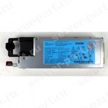 Резервный Блок Питания HP 500Wt (Lite On) Flex Slot Platinum для серверов DL360 Gen9 DL380 Gen9 DL380z Gen9 ML350 Gen9(HSTNS-PL40)