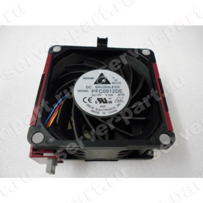 Вентилятор HP (Delta) Brushless 4.32A 12v 5700 об/мин 147.7CFM 38dB 92x92x38mm для DL580G7 DL585G7(PFC0912DE-9F59) (ХПЕ) Вентилятор HP (Delta) Brushless 4.32A 12v 5700 об/мин 147.7CFM 38dB 92x92x38mm для DL580G7 DL585G7(PFC0912DE-9F59) (ХПЕ)