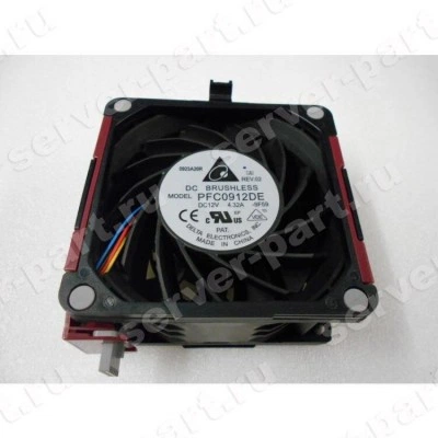 Вентилятор HP (Delta) Brushless 4.32A 12v 5700 об/мин 147.7CFM 38dB 92x92x38mm для DL580G7 DL585G7(PFC0912DE-9F59)