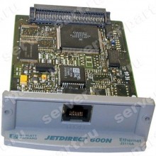 Принт-Сервер HP JetDirect Fast Ethernet Internal (10Base-T, EIO, LJ 2100/4000/4050/5000/8000/8100 Color LJ 4500/8500 Mopier 240/320/9100C Digital Sender)(J3110A)