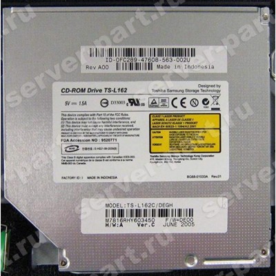 Привод CD-Rom HP (TSST Toshiba-Samsung) 24x IDE(TS-L162) (ХПЕ) Привод CD-Rom HP (TSST Toshiba-Samsung) 24x IDE(TS-L162) (ХПЕ)