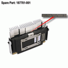 187781-001 HP P3-800 256K CPU