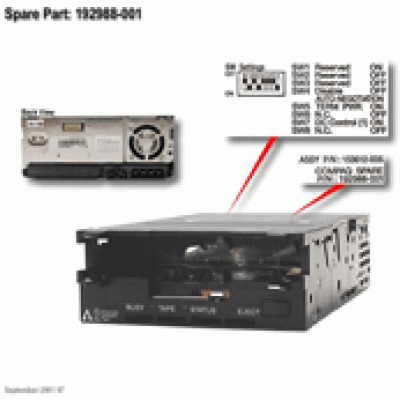 HP 192988-001 50/100-GB AIT Library Rdy 192988-001 (ХПЕ) HP 192988-001 50/100-GB AIT Library Rdy 192988-001 (ХПЕ)