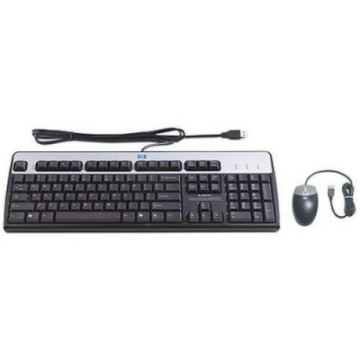 Клавиатура и мышь HP 638214-B21 (ХПЕ) Клавиатура и мышь HP 638214-B21 (ХПЕ)