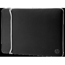 Чехол для ноутбука HP Reversible Sleeve – Black/Silver cons
