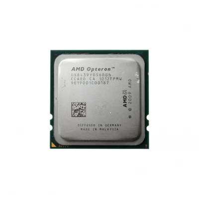 HP AMD Opteron 8439SE 539847-B21 процессорный комплект, 2 процессора по 6 ядер, 2.80 ГГц