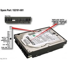 HP 128419-B21 жёсткий диск, 18 ГБ, 10000 об/мин