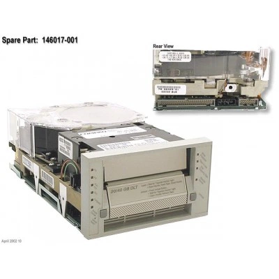 HP 146017-001 ленточный накопитель, 20 ГБ, 40 ГБ HP 146017-001 ленточный накопитель, 20 ГБ, 40 ГБ
