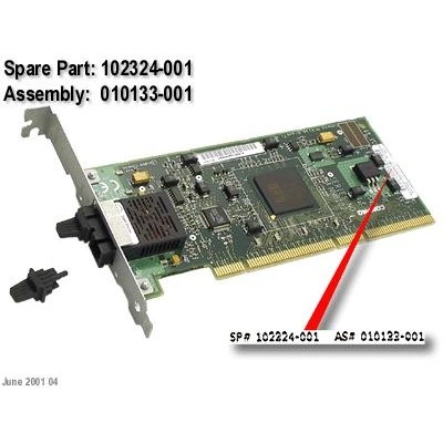 HP 102324-001 контроллер, Internal Adapter, 33MHz HP 102324-001 контроллер, Internal Adapter, 33MHz