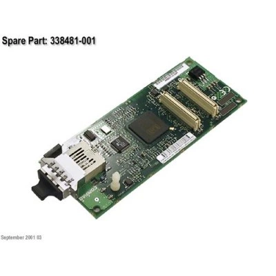 HPE 338481-001 модуль сетевого адаптера, NC6133, 1 Гбит/с HPE 338481-001 модуль сетевого адаптера, NC6133, 1 Гбит/с