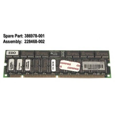 HP 386978-001 модуль оперативной памяти, ECC HP 386978-001 модуль оперативной памяти, ECC