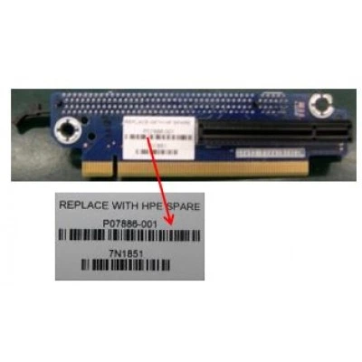 HPE P06667-B21 плата расширения Riser HPE P06667-B21 плата расширения Riser