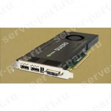 Видеокарта HP (PNY) Nvidia Quadro K4200 4Gb 256Bit GDDR5 DVI 2xDP miniDin (3D Glasses) SLI PCI-E16x 3.0 For Z440 Z640 Z840(J3G89AA)