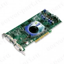 Видеокарта HP (PNY) Nvidia Quadro 4 980 XGL 128Mb 128Bit DDR DualDVI AGP8x For zx2000 xw4000 xw4100 xw5000 zx6000 xw6000 xw8000(A9655A)