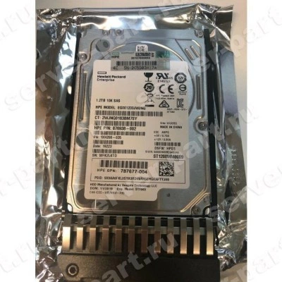 Жесткий Диск HP (Seagate) Enterprise Performance 10K HDD v9 ST1200MM0009 1.2Tb (U1200/10000/256Mb) 512n 12G SAS 2,5" For Gen5 Gen6 Gen7 Gen8 Gen9 Gen10 MSA2052 MSA2050 MSA2042 MSA2040 MSA1050 MSA1040(EG001200JWJNQ) Жесткий Диск HP (Seagate) Enterprise Performance 10K HDD v9 ST1200MM0009 1.2Tb (U1200/10000/256Mb) 512n 12G SAS 2,5" For Gen5 Gen6 Gen7 Gen8 Gen9 Gen10 MSA2052 MSA2050 MSA2042 MSA2040 MSA1050 MSA1040(EG001200JWJNQ)
