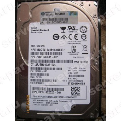 Жесткий Диск HP (Seagate) Enterprise Capacity 2.5 HDD ST1000NX0333 1Tb (U1200/7200/128Mb) 512e 12G SAS 2,5" For Gen8 Gen9 Gen10 MSA2052 MSA2050 MSA2042 MSA2040 MSA1050 MSA1040(832984-001) (ХПЕ) Жесткий Диск HP (Seagate) Enterprise Capacity 2.5 HDD ST1000NX0333 1Tb (U1200/7200/128Mb) 512e 12G SAS 2,5" For Gen8 Gen9 Gen10 MSA2052 MSA2050 MSA2042 MSA2040 MSA1050 MSA1040(832984-001) (ХПЕ)