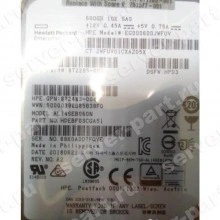 Жесткий Диск HP (Toshiba) AL14SEB060N 600Gb (U1200/10500/128Mb) 512n 12G SAS 2,5" For Gen5 Gen6 Gen7 Gen8 Gen9 Gen10 MSA2052 MSA2050 MSA2042 MSA2040 MSA1050 MSA1040(EG000600JWFUV)