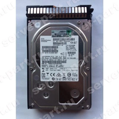 Жесткий Диск HP (HGST) Ultrastar 7K6000 HUS726040ALS214 4Tb (U1200/7200/128Mb) AF Secure Erase 512n 12G SAS 3,5" For Gen5 Gen6 Gen7 Gen8 Gen9 Gen10 D6020 D6000 Apollo Gen10 StoreVirtual 3000 3200(MB4000JFEMN) Жесткий Диск HP (HGST) Ultrastar 7K6000 HUS726040ALS214 4Tb (U1200/7200/128Mb) AF Secure Erase 512n 12G SAS 3,5" For Gen5 Gen6 Gen7 Gen8 Gen9 Gen10 D6020 D6000 Apollo Gen10 StoreVirtual 3000 3200(MB4000JFEMN)