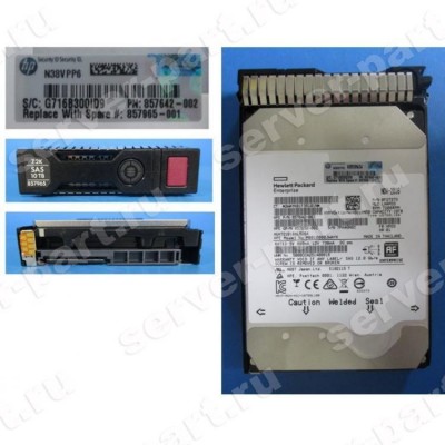 Жесткий Диск HP 10Tb (U1200/7200) Helium 512e 12G SAS 3,5" For Gen5 Gen6 Gen7 Gen8 Gen9 Gen10 D6020 D6000 Apollo Gen10(857642-002) (ХПЕ) Жесткий Диск HP 10Tb (U1200/7200) Helium 512e 12G SAS 3,5" For Gen5 Gen6 Gen7 Gen8 Gen9 Gen10 D6020 D6000 Apollo Gen10(857642-002) (ХПЕ)