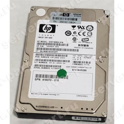 Жесткий Диск HP (Seagate) Savvio 15K.2 ST9146852SS 146Gb (U600/15000/16Mb) 6G SAS 2,5" For Gen4 Gen5 Gen6 Gen7 Integrity rx2800 i2 i4 rx6600 rx3600 rx2660(DH0146BALWN) (ХПЕ) Жесткий Диск HP (Seagate) Savvio 15K.2 ST9146852SS 146Gb (U600/15000/16Mb) 6G SAS 2,5" For Gen4 Gen5 Gen6 Gen7 Integrity rx2800 i2 i4 rx6600 rx3600 rx2660(DH0146BALWN) (ХПЕ)
