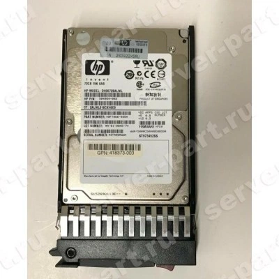 HP DH0072BALWL жёсткий диск, SAS, 15000 об/мин