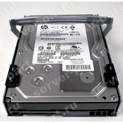 Жесткий Диск HP (Hitachi) Ultrastar 7K3000 HUS723030ALS640 3Tb (U600/7200/64Mb) 6G SAS 3,5" For Gen8 Gen9 Gen10(MB3000FBUCN)