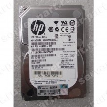 614828-003 HP 1-TB 3G 7.2K 2.5 SATA QR  627632-B21