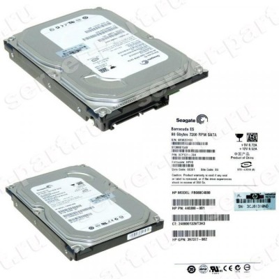 Жесткий Диск HP (Seagate) Barracuda 7200.10 ST380815AS 80Gb (U300/7200/8Mb) NCQ SATAII For Gen5 Gen5p Gen6 Gen7(FB080C4080) (ХПЕ) Жесткий Диск HP (Seagate) Barracuda 7200.10 ST380815AS 80Gb (U300/7200/8Mb) NCQ SATAII For Gen5 Gen5p Gen6 Gen7(FB080C4080) (ХПЕ)