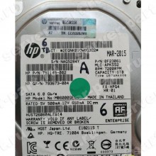 Жесткий Диск HP (HGST) Ultrastar He8 HUH728060ALE604 6Tb (U600/7200/128Mb) Helium AF Secure Erase 512e 6G SATAIII 3,5" For Gen8 Gen9 Gen10(0F23696)