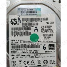 Жесткий Диск HP (HGST) Ultrastar He8 HUH728060ALE604 6Tb (U600/7200/128Mb) Helium AF Secure Erase 512e 6G SATAIII 3,5" For Gen8 Gen9 Gen10(0F23696)