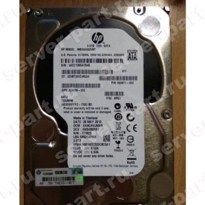 Жесткий Диск HP (Seagate) Constellation ES.2 ST33000650NS 3Tb (U600/7200/64Mb) 512n 6G SATAIII For Gen8 Gen9 Gen10(862129-001) (ХПЕ) Жесткий Диск HP (Seagate) Constellation ES.2 ST33000650NS 3Tb (U600/7200/64Mb) 512n 6G SATAIII For Gen8 Gen9 Gen10(862129-001) (ХПЕ)
