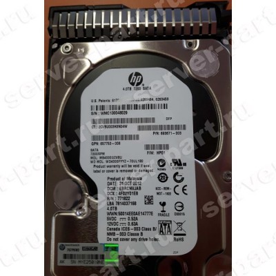 Жесткий Диск HP (Western Digital) RE WD4000FYYZ-70UL1B0 4Tb (U600/7200/64Mb) NCQ TLER 512n 6G RAFF SATAIII For Gen8 Gen9 Gen10(MB4000GCVBU) (ХПЕ) Жесткий Диск HP (Western Digital) RE WD4000FYYZ-70UL1B0 4Tb (U600/7200/64Mb) NCQ TLER 512n 6G RAFF SATAIII For Gen8 Gen9 Gen10(MB4000GCVBU) (ХПЕ)