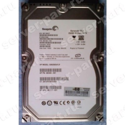 Жесткий Диск HP (Seagate) Barracuda ES.2 ST3250310NS 250Gb (U300/7200/32Mb) NCQ SATAII For Gen5 Gen5p Gen6 Gen7(GB0250EAFJF) (ХПЕ) Жесткий Диск HP (Seagate) Barracuda ES.2 ST3250310NS 250Gb (U300/7200/32Mb) NCQ SATAII For Gen5 Gen5p Gen6 Gen7(GB0250EAFJF) (ХПЕ)