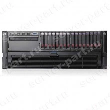 Сервер HP DL580G5 Intel Xeon MP 6C/QC No CPU/ QuadS604/ iE7300/ 0(256)Gb FBD/ Video/ 2LAN1000/ 8(16)SAS SFF/ 0x36(146)Gb/10(15)k SAS/ DVD/ ATX 750W 4U(452291-B21)