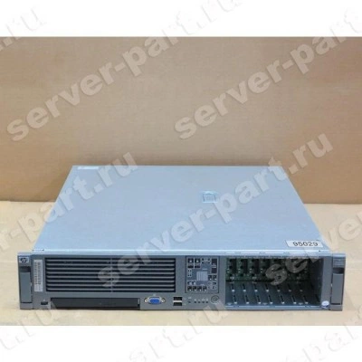 Сервер HP DL380G5 Intel Xeon DC 5130 2000Mhz/1333/2*2Mb/ DualS771/ i5000P/ 2Gb(32Gb) FBD/ Video/ 2LAN1000/ 6SAS SFF/ 0x36(146)Gb/10(15)k SAS/ ATX 800W 2U(417455-421)