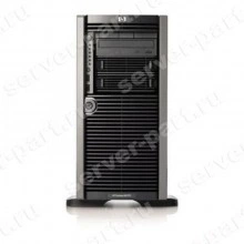 Сервер HP ML370G5 ML370T05 Intel Xeon QC E5410 2333Mhz/1333/2*6Mb DualS771/ i5000P/ 1024(4096)Mb FBD/ Video/ 2LAN1000/ 8SAS SFF/ 0x36(146)Gb/10(15)k SAS/ DVD/ ATX 1000W 5U(458347-421)