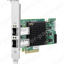 Сетевой Адаптер HP (Emulex) Dual Port 10GbE Server Adapter 2xSFP+ 2x10Гбит/сек Fibre Channel HBA LP PCI-E8x(HSTNS-BN62)