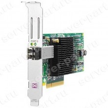 Сетевой Адаптер HP StorageWorks FCA 81E (Emulex) 8Гбит/сек Single Port 1xSFP+ Fibre Channel HBA LP PCI-E8x 2.0(489192-001)