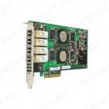 Сетевой Адаптер HP StorageWorks (Qlogic) 4x4Гбит/сек Quad Port Fibre Channel HBA PCI-E8x(AH811A)