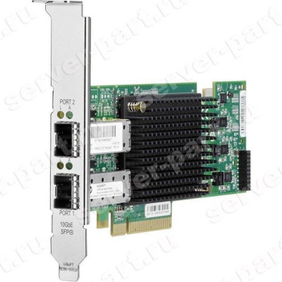 Сетевой Адаптер HP (Emulex) Dual Port 10GbE Server Adapter 2xSFP+ 2x10Гбит/сек Fibre Channel HBA LP PCI-E8x(AT118A) (ХПЕ) Сетевой Адаптер HP (Emulex) Dual Port 10GbE Server Adapter 2xSFP+ 2x10Гбит/сек Fibre Channel HBA LP PCI-E8x(AT118A) (ХПЕ)