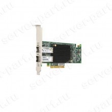 Сетевой Адаптер HP StoreFabric (Emulex) 2x16Гбит/сек Dual Port 2xSFP+ Fibre Channel HBA LP PCI-E8x 3.0(Q0L14-63001)