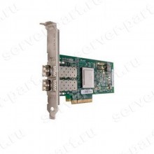 Сетевой Адаптер HP StorageWorks FCA 82Q (Qlogic) 2x8Гбит/сек Dual Port 2xSFP+ Fibre Channel HBA LP PCI-E8x 2.0(AJ764-63002)