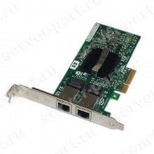 Сетевая Карта HP PCI Express Dual Port Gigabit Server Adapter (Intel) Pro/1000 PT i82571EB 2x1Гбит/сек 2xRJ45 LP PCI-E4x(AD337A)