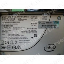 Твердотелый Накопитель SSD HP (Intel) SSD DC S3710 Series SSDSC2BA200G4P 200Gb TRIM MLC AES 6G SATAIII 2,5" 7mm For Gen7 Gen8 Gen9 Gen10(MK0200GEYKC)