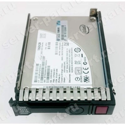 Твердотелый Накопитель SSD HP (Intel) SSD 320 Series SSDSA2BA160G3H 160Gb MLC 3G SATAII 2,5" 7mm For G5 G6 G7(694143-001)