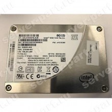 Твердотелый Накопитель SSD HP (Intel) SSD X25-V Series SSDSA2M080G2HP 80Gb 170Мб/сек 34nm MLC 3G SATAII 2,5" 7mm For Desktops(607817-001)