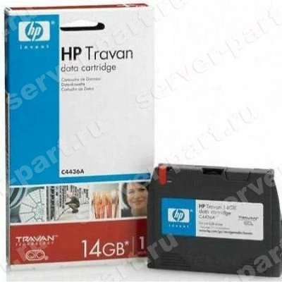 HP Travan TR-5 C4436A ленточный картридж данных, 7 ГБ без сжатия HP Travan TR-5 C4436A ленточный картридж данных, 7 ГБ без сжатия