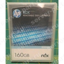 Дисковый картридж HP RDX 160Gb 5400rpm Removable Disk Cartridge(Q2040A)