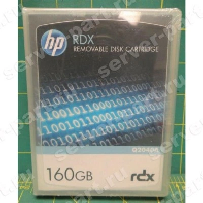 Дисковый картридж HP RDX 160Gb 5400rpm Removable Disk Cartridge(Q2040A) Дисковый картридж HP RDX 160Gb 5400rpm Removable Disk Cartridge(Q2040A)